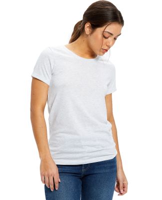 US Blanks 0222 Ladies Triblend T-Shirt in Ash