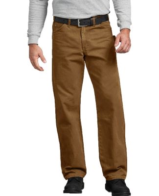 Dickies Workwear DU336R Men's Relaxed Fit Straight in Brown duck _30