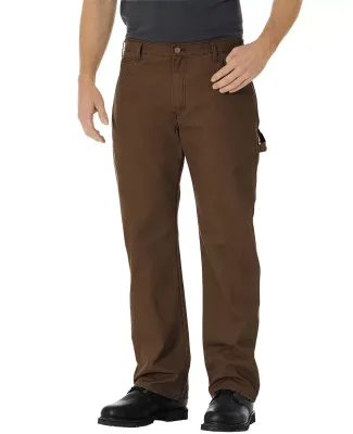 Dickies Workwear DU250 Men's Relaxed Fit Straight- RINSED TIMBER _36