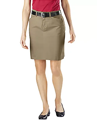 Dickies Workwear FK201 Ladies' Stretch Twill Skirt DESERT SAND
