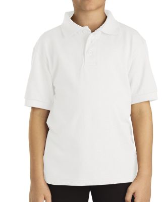 Dickies Workwear KS4552 Boy's Short-Sleeve Perform WHITE