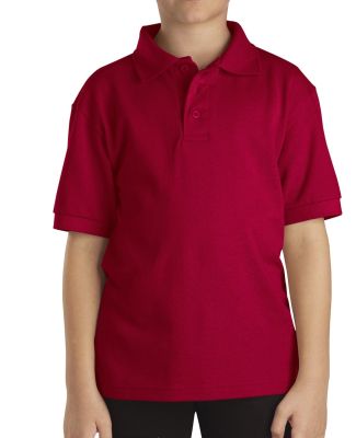 Dickies Workwear KS4552 Boy's Short-Sleeve Perform ENGLISH RED