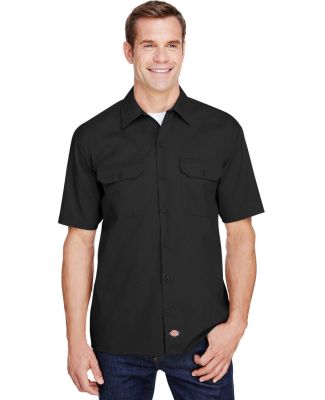 Dickies Workwear WS675 Men's FLEX Relaxed Fit Shor in Black