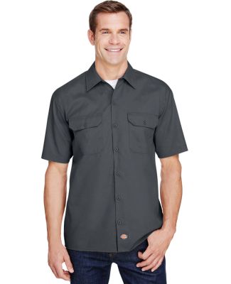 Dickies Workwear WS675 Men's FLEX Relaxed Fit Shor in Charcoal