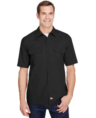 Dickies Workwear WS675 Men's FLEX Relaxed Fit Shor BLACK