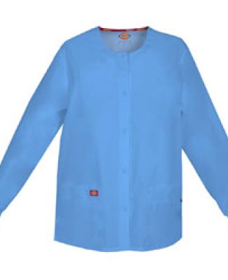 Dickies Medical 86306 / Round Neck Jacket Ceil Blue
