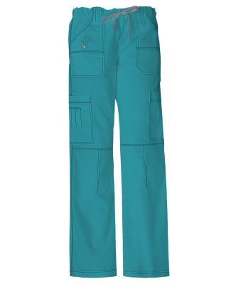 Dickies Medical 857455P/Low Rise Drawstring Pant - Teal