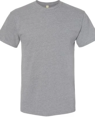 Next Level Apparel 4600 Eco Heavyweight Tee in Dark heather grey