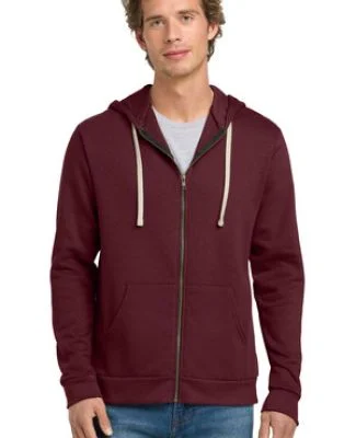 Next Level Apparel 9602 Unisex Zip Hoodie in Maroon