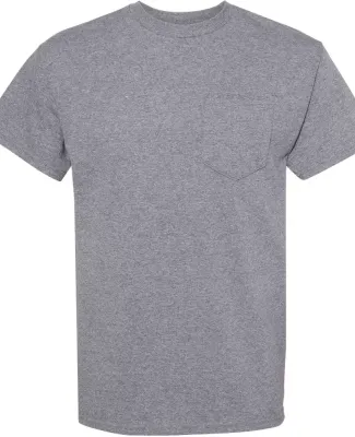 Alstyle 1905 Adult Pocket Tee Graphite Heather