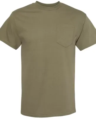 Alstyle 1905 Adult Pocket Tee Military Green