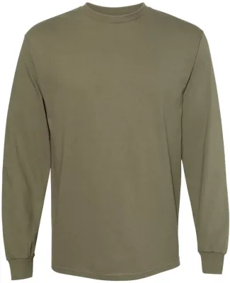 Alstyle 1904 Adult Long Sleeve Tee Military Green
