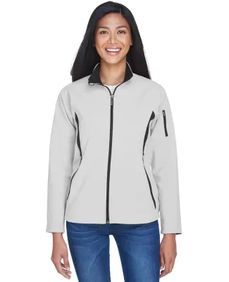North End 78034 Ladies' Three-Layer Fleece Bonded  NATURAL STONE