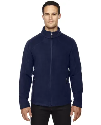 North End 88172T Men's Tall Voyage Fleece Jacket CLASSIC NAVY