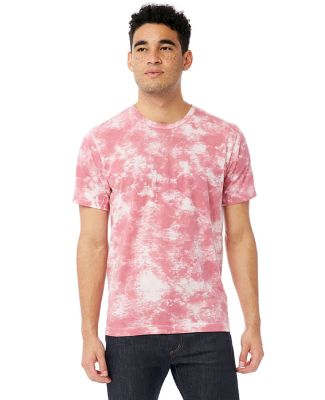 Alternative Apparel AA1070 Premium Wholesale Basic in Pink tie dye