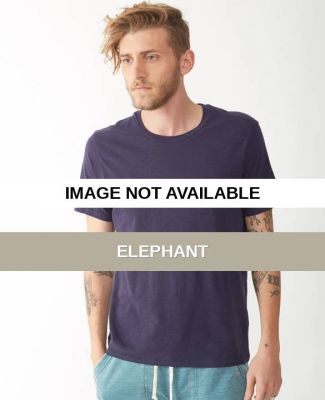 Alternative Apparel 4805 Unisex Dean Slub T-shirt Elephant