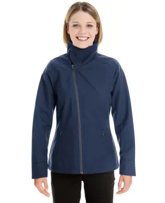 North End NE705W Ladies' Edge Soft Shell Jacket wi NAVY