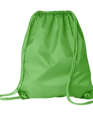 8882 Liberty Bags® Large Drawstring Backpack LIME GREEN