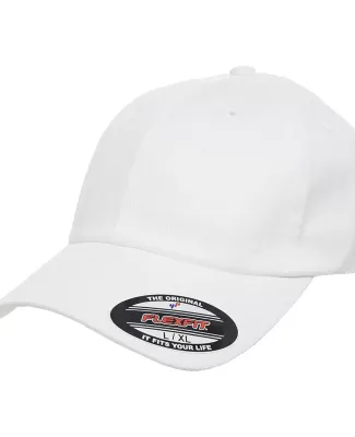 Yupoong-Flex Fit 6745 Cotton Twill Dad's Cap in White