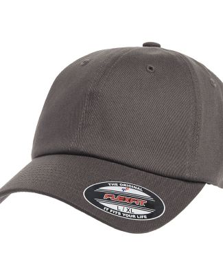 Yupoong-Flex Fit 6745 Cotton Twill Dad's Cap in Dark grey