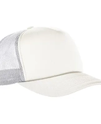 Yupoong-Flex Fit 6320 Foam Trucker Cap with Curved in White