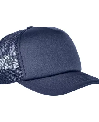 Yupoong-Flex Fit 6320 Foam Trucker Cap with Curved in Navy