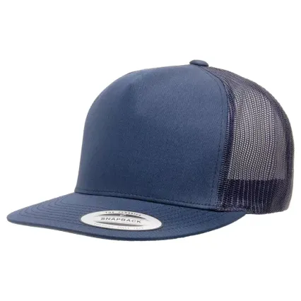 Yupoong-Flex Fit 6006 Five-Panel Classic Trucker C in Navy