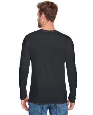 Anvil 6740 Triblend Long Sleeve T-Shirt in Black