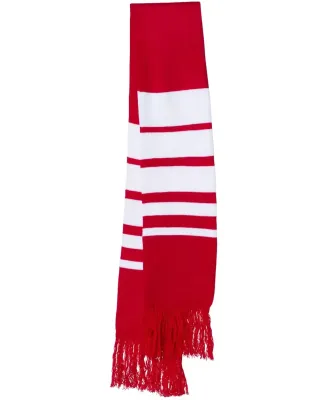 Sportsman SP07 Soccer Scarf Red/ White