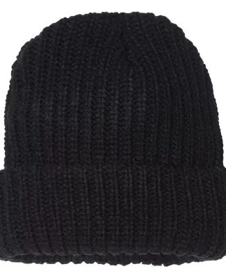 Sportsman SP90 12" Chunky Knit Cap in Black