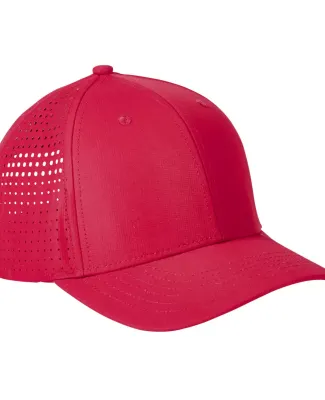 Big Accessories BA537 Performance Perforated Cap RED