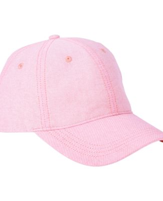 Big Accessories BA614 Summer Prep Cap in Oxford pink