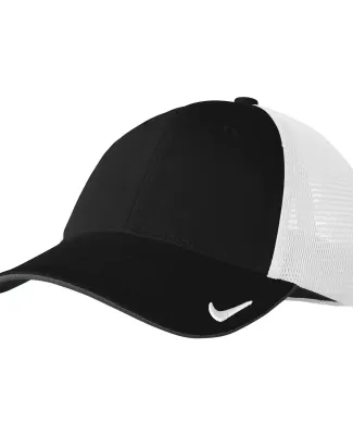 Nike AO9293  Dri-FIT Mesh Back Cap Black/White