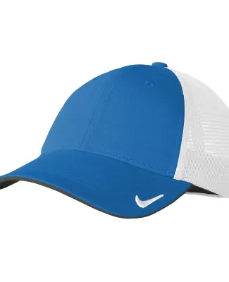 Nike AO9293  Dri-FIT Mesh Back Cap Gym Blue/White