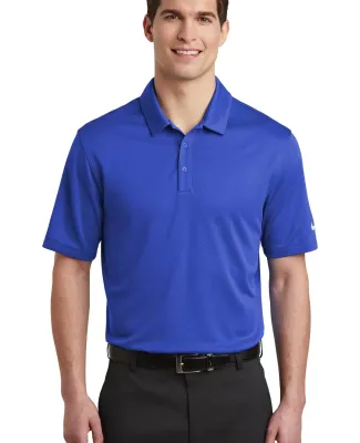Nike AH6266  Dri-FIT Hex Textured Polo Game Royal