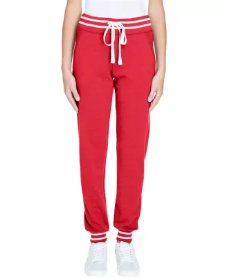 J America 8654 Relay Women's Jogger in Red