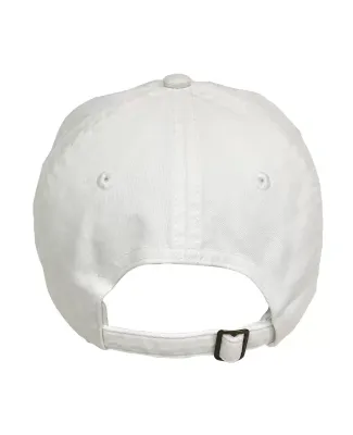 Big Accessories BX001 6-Panel Unstructured Dad Hat in White
