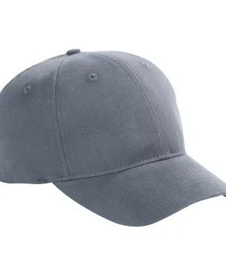 BX002 Big Accessories 6-Panel Brushed Twill Struct in Steel grey