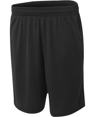 A4 Apparel N5370 Adult Player 10 Pocketed Polyeste Black