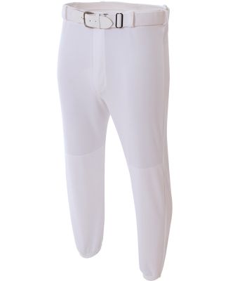 A4 Apparel N6195 Adult Double Play Polyester Baseb WHITE
