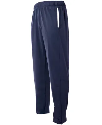 A4 Apparel N6199 Adult League Warm Up Pant NAVY/ WHITE