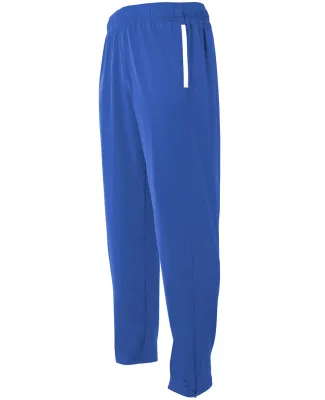 A4 Apparel N6199 Adult League Warm Up Pant ROYAL/ WHITE