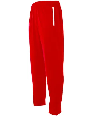 A4 Apparel N6199 Adult League Warm Up Pant SCARLET/ WHITE