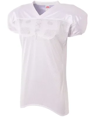 A4 Apparel NB4242 Youth Nickleback Football Jersey WHITE
