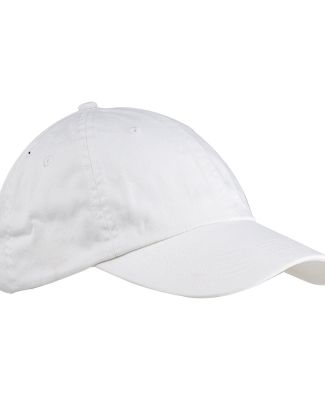 Big Accessories APBABX005 6-panel unstructured low in White