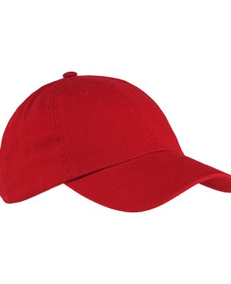 Big Accessories APBABX005 6-panel unstructured low in Red