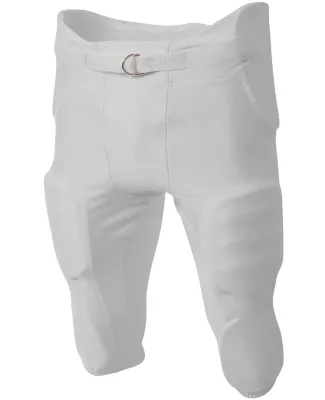 A4 Apparel N6198 Men's Integrated Zone Football Pa SILVER