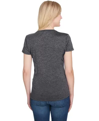 A4 Apparel NW3010 Ladies' Tonal Space-Dye T-Shirt CHARCOAL