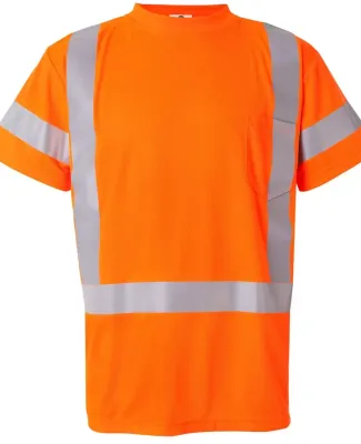 ML Kishigo 9118-9119 Class 3 Short Sleeve T-Shirt Orange