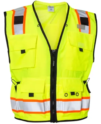 ML Kishigo S5000-01 Professional Surveyors Vest Lime